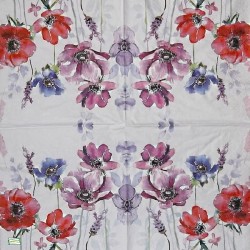 1 serviette Coquelicots -95