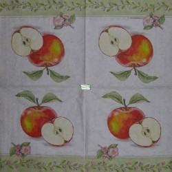 1 serviette Les Pommes -1