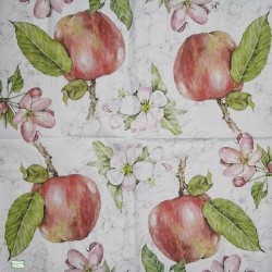 1 serviette Les Pommes-5