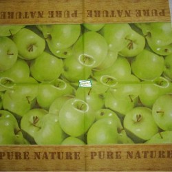 1 serviette Les Pommes-11