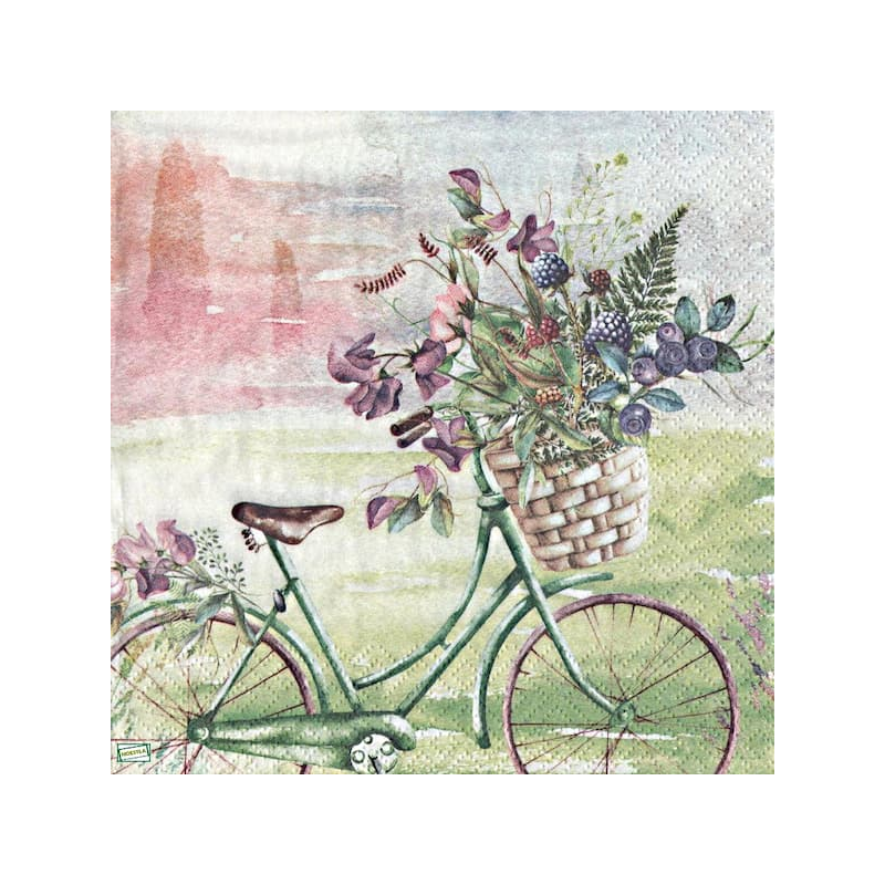 1 serviette papier Le Vélo -21