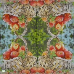 1 serviette Les Pommes-27