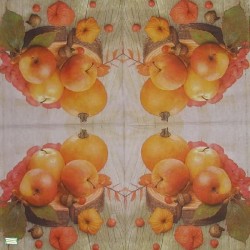 1 serviette Les Pommes-28