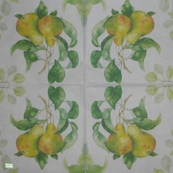 1 serviette Les Poires-33