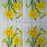1 serviette Jonquilles-22