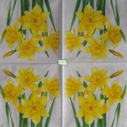1 serviette Jonquilles -28