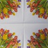 20 serviettes Fleurs -L71