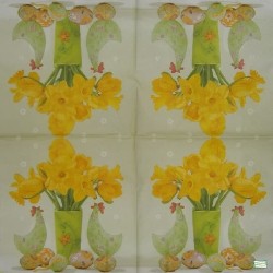1 serviette Les Jonquilles-41