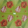 1 serviette papier Tulipes-53