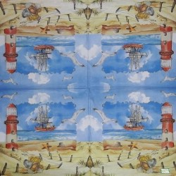 1serviette papier La Mer-17