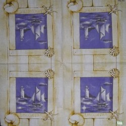 1 serviette papier La Mer-74