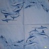 1 serviette Les Dauphins -90