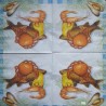 1 serviette Crustacés -103