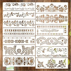 13 Pochoirs Divers Loisirs créatifs