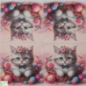 1serviette papier Châton-7