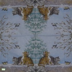 1serviette papier Châtons-59