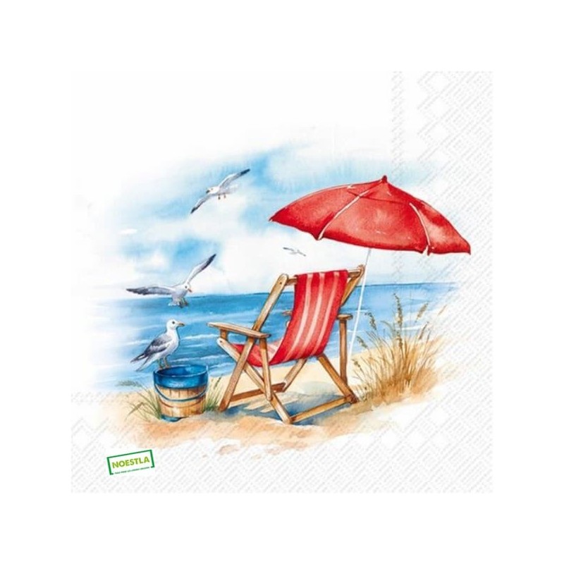 1 serviette papier La Mer-7