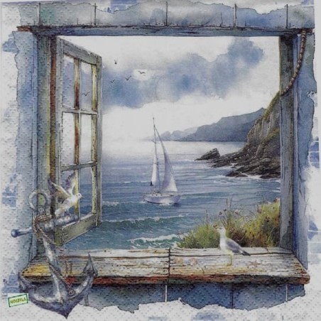 1 serviette papier La Mer-38