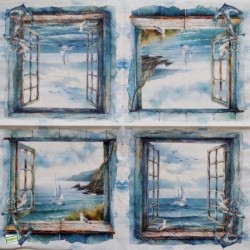 1 serviette papier La Mer-38