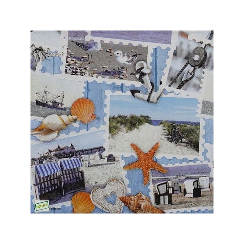 1 serviette papier La Mer-48