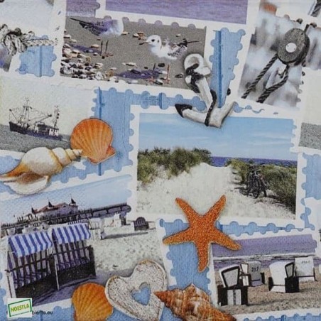 1 serviette papier La Mer-48