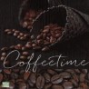 1 serviette Coffeetime -128