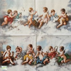 1serviette papier Anges-71