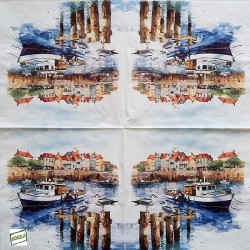 1 serviette papier La Mer-60