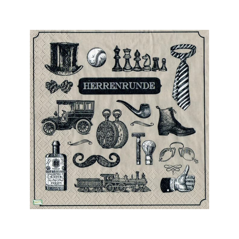 1 serviette papier Divers -8