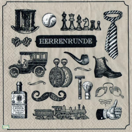 1 serviette papier Divers -8