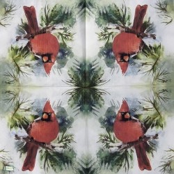 1serviette papier Oiseau-10