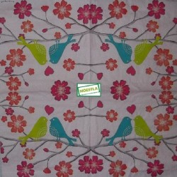 1serviette papier Oiseaux-14