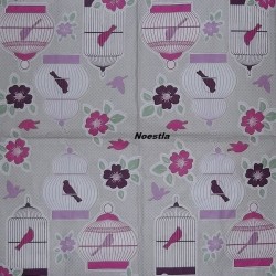 1serviette papier Oiseaux-32