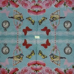 1serviette papier Oiseaux-42