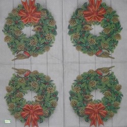 1serviette papier Moineaux-45