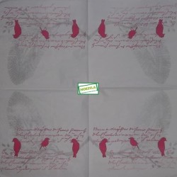 1serviette papier Moineaux-46