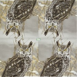 1 serviette Le hibou -80