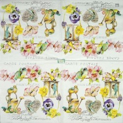 1serviette papier Oiseaux-78