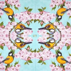 1serviette papier Mésanges-85