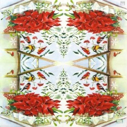 1serviette papier Oiseaux-127