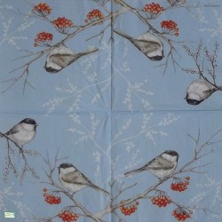 1serviette papier Oiseaux-132