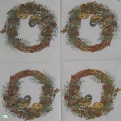 1serviette papier Oiseaux-133