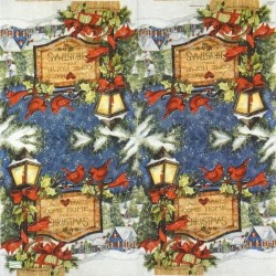 1serviette papier Oiseaux-136