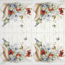 1serviette papier Moineaux-143