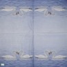 1 serviette Les cygnes -160