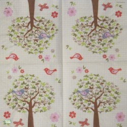 1 serviette Les Moineau-168