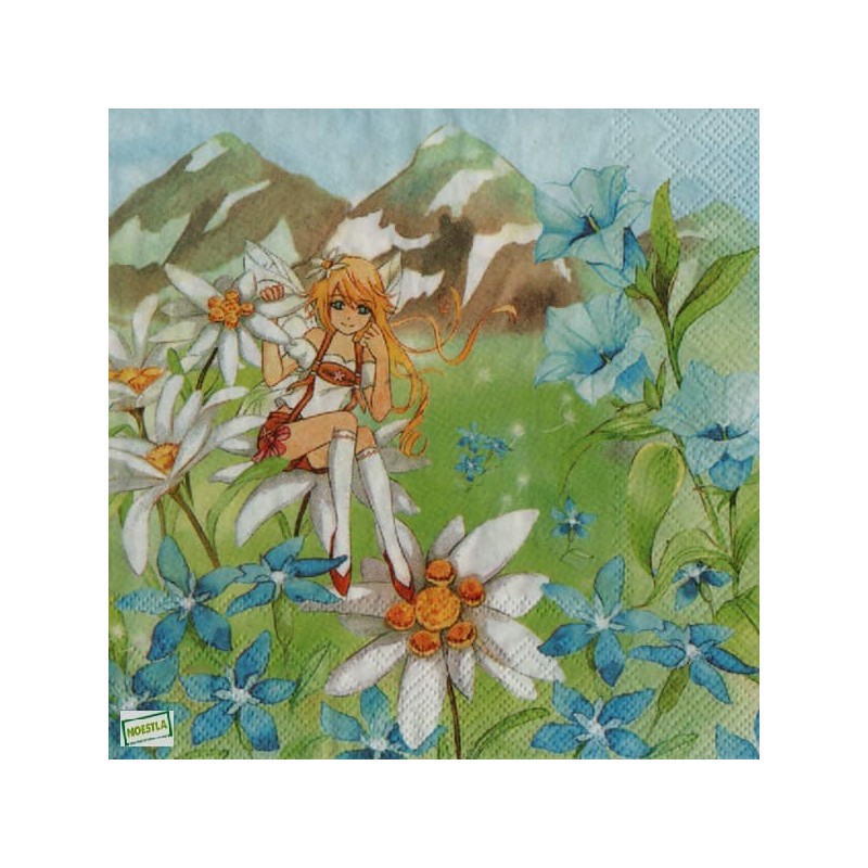 1serviette papier La Fée -20