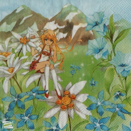1serviette papier La Fée -20