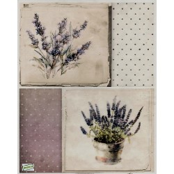 1papier de riz Lavande-R2240