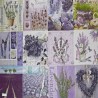 12 serviettes Lavande -L12